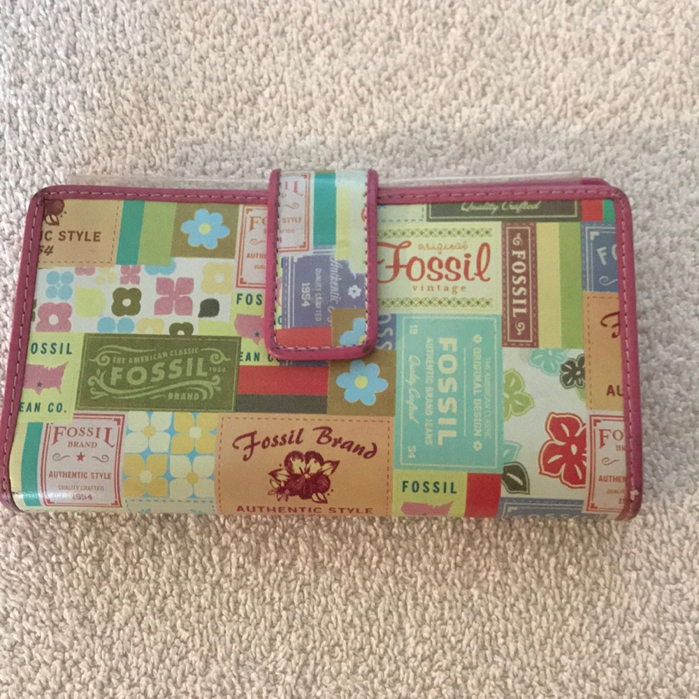 Authentic Fossil Wallet